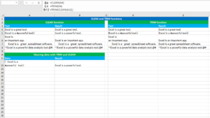 Read more about the article Excel CLEAN and TRIM functions