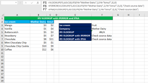 Read more about the article Excel IFS VLOOKUP with IFERROR and IFNA functions