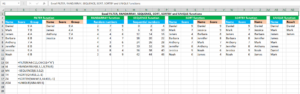 Read more about the article Excel FILTER, RANDARRAY, SEQUENCE, SORT, SORTBY and UNIQUE functions