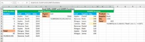 Read more about the article Excel SUM, SUMIF and SUMIFS functions